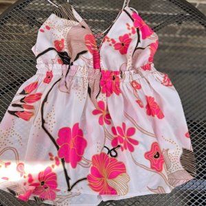 Express- Floral baby Doll blouse